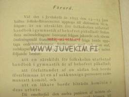 Handbok i gymnastik för folk- och elementarskolor