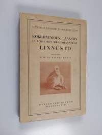 Kokemäenjoen laakson ja läheisen merenrannikon linnusto
