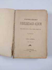 Fosterländskt födelsedagsalbum med poetisk text af olika svenska författare