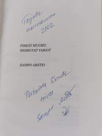 Pimeät muurit, hehkuvat varjot (signeerattu, tekijän omiste)