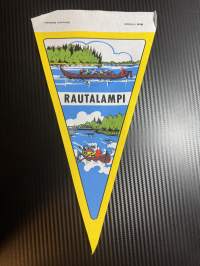 Rautalampi -matkailuviiri, isokoko / souvenier pennant