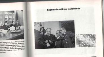 Valmet, perhelehti v.1966, n:o1. Kertomuksia eri tehtaiden tuotannosta, tehtaiden juhlavuosista,  henkilöiden merkkipäivistä, työntekijöiden joulujuhlista ym.