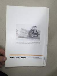 Volvo BM 4200 kuormaaja työvälineet -luettelo / myyntiesite