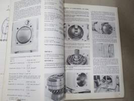 Volvo Penta Aquamatic 280 models B, C &amp; D Verkstadshandbok / Workshop Manual -korjaamokirja ruotsiksi &amp; englanniksi
