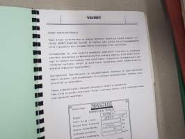 Valmet haarukkatrukki TD 1506A - käyttö ja huolto / forklift operator´s manual in finnish