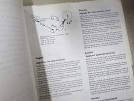 Valmet haarukkatrukki TD 1506A - käyttö ja huolto / forklift operator´s manual in finnish