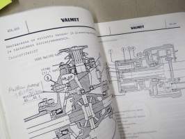Valmet haarukkatrukki TD 1506A - käyttö ja huolto / forklift operator´s manual in finnish