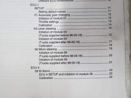 Kalmar ECS (Electronic Control Systems) DCD40-450 Technical Handbook -käyttöohjekirja englanniksi