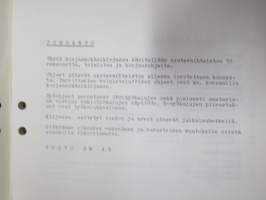 Volvo BM Nestevaihteisto 50 -korjaamokäsikirja