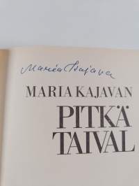 Maria Kajavan pitkä taival (signeerattu)