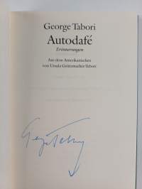 Autodafé - Erinnerungen (signeerattu)