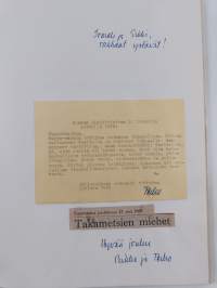 Tosta poikki sano tohtori (signeerattu, tekijän omiste)