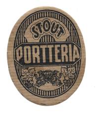 Stout Portteria - olutetiketti
