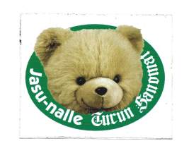 TS Jasu Nalle  - tarra  11x9  cm