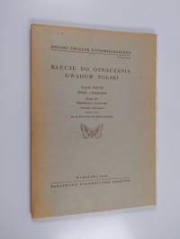 Klucze do Oznaczania Owadow Polski : Czesc XXVII Motyle - Lepidoptera. Zeszyt 46 c : Miernikowce-Geometridae
