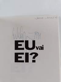 EU vai ei (signeerattu, +lisälehdet)
