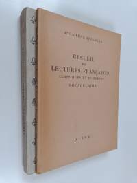 Recueil de lectures françaises classiques et modernes + vocabulaire