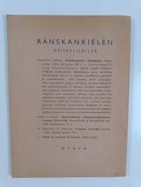 Recueil de lectures françaises classiques et modernes + vocabulaire