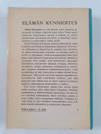 Elämän kunnioitus
