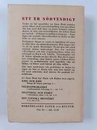 Ett är nödvändigt : en bok om det inre livets ekonomi
