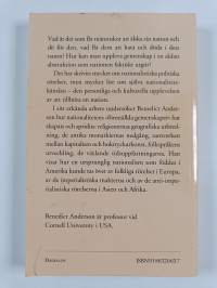 Den föreställda gemenskapen : reflexioner kring nationalismens ursprung och spridning