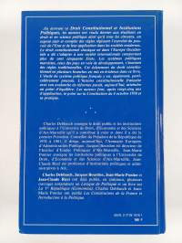 Droit constitutionnel et institutions politiques