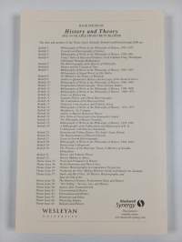 History and Theory : Studies in the Philosophy of History volume 46, number 1/2007