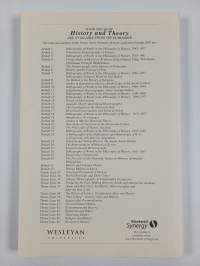 History and Theory : Studies in the Philosophy of History Theme Issue 47, number 1/2008