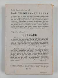 Där vildmarken talar