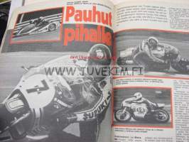 Vauhdin Maailma 1976 nr 6 -mm. Pikku-jättiläinen Honda Civic, Artukainen, Päijänteen ympäriajo rapa-cocktail, Keimola, Formula 2, Chopperit tänään, Ari