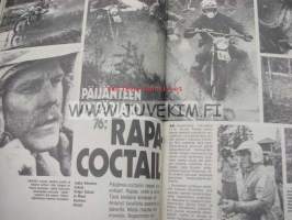 Vauhdin Maailma 1976 nr 6 -mm. Pikku-jättiläinen Honda Civic, Artukainen, Päijänteen ympäriajo rapa-cocktail, Keimola, Formula 2, Chopperit tänään, Ari