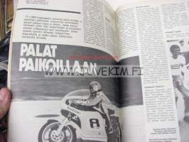 Vauhdin Maailma 1976 nr 3 -mm. Polski Fiat rally, Chrysler Simca 1307/1508, Honda CR 250, Yamaha MX250B