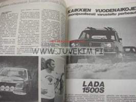 Vauhdin Maailma 1976 nr 2 -mm. Saab 99, Ford Taunus, Blue Rose Team, Bugatteja myytävänä halvalla, Ajettiin Taunus-76