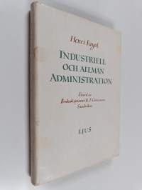 Industriell och allmän administration