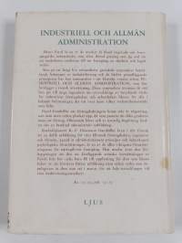Industriell och allmän administration