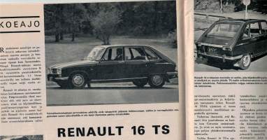Tuulilasi N:o 7.1968. Autoja ja moottoripyöri, 60 luvun lopun tapahtumia ja ajattelutapoja.Mm kumivene ja veneen kuljetus vaunuja. Timo Mäkinen politiikkaan?