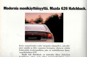 Myyntiesite Mazda 6 Sivuja 26. 4-ovinenSedan, 5-ovinen Hatchback  Sivuja 26.