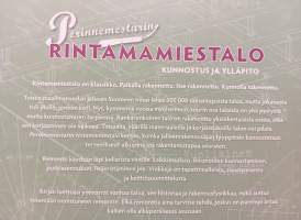 Perinnemestarin Rintamamiestalo -Kunnostus ja ylläpito