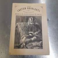 Lasten kuvalehti 1881 jaetaan kyläkirjaston kuvalehden kanssa(ei mukana) marraskuun 15p.