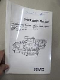 Volvo Penta TD61A, -ACE, -AG, -AP, -AW, TID61AG, TD71A, -ACE, -AG, -AP, -AW, TID71A, -AG, -AP, TAMD61A, TAMD71A Industrial Diesel / Marine Diesel Engines -Workshop