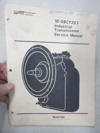 Warner 10-08 (T22) Industrial Transmission Service Manual -vaihteisto, huolto-ohjekirja englanniksi