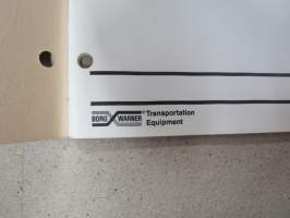 Warner 10-08 (T22) Industrial Transmission Service Manual -vaihteisto, huolto-ohjekirja englanniksi