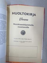 Clark - Clarklift C-30, 40, 50 (CY-30, 40, 50) huoltokirja, käyttöohjeita, huoltokirja Beam-nestekaasumoottoreille, pari myyntiesitettä -koko kansio