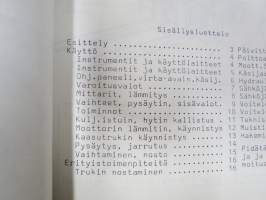Kalmar LMW 3-7,5 trukki -käyttöohjekirja suomeksi (KOPIO)
