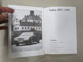 Volvo 1927-1984 model history -mallihistoriaa, englanninkielinen kirja, Volvo-historiaa