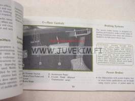 Oldsmobile 1972 -owner´s manual -käyttöohjekirja