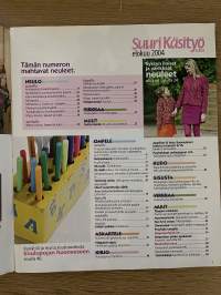 Suuri Käsityö 2004 nr 8 - 2 kaava-arkkia