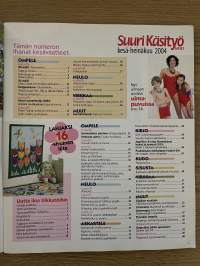Suuri Käsityö 2004 nr 6-7 - 2 kaava-arkkia