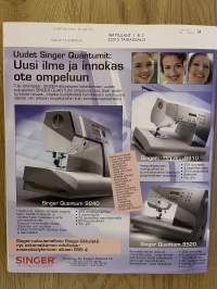 Suuri Käsityö 2004 nr 3  - 2 kaava-arkkia