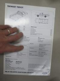 Ford P100 1989 -myyntiesite / sales brochure